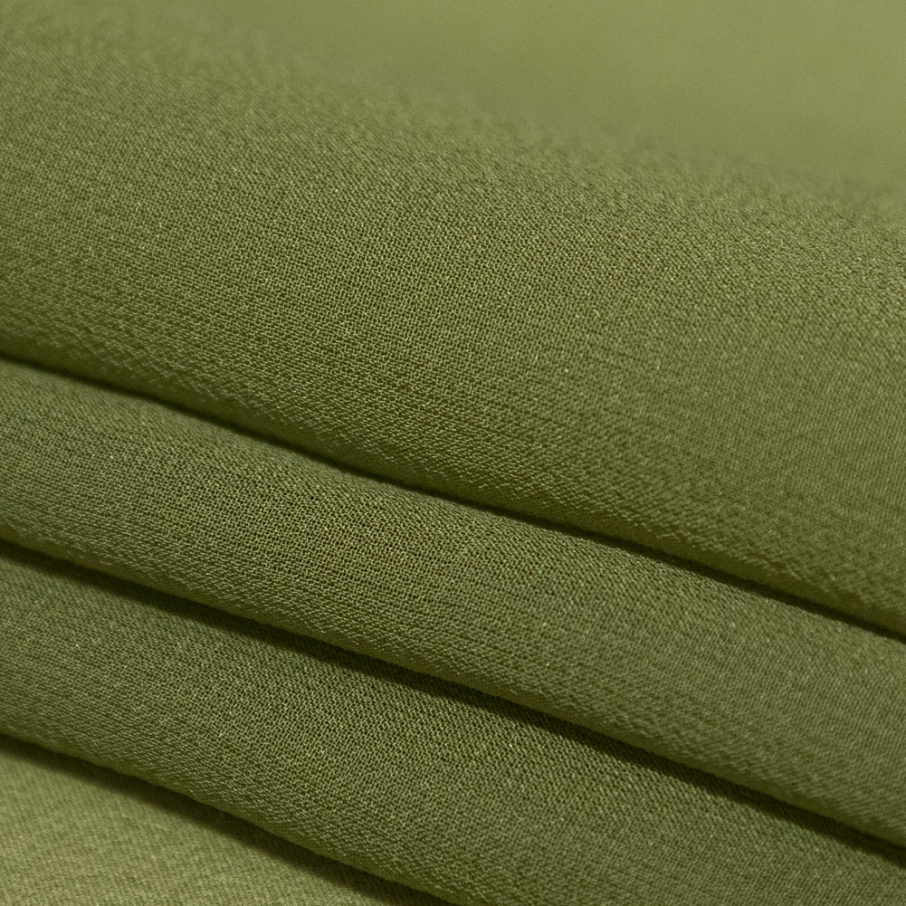 Italian Herbal Green Stretch Silk Chiffon - Joann Fabrics