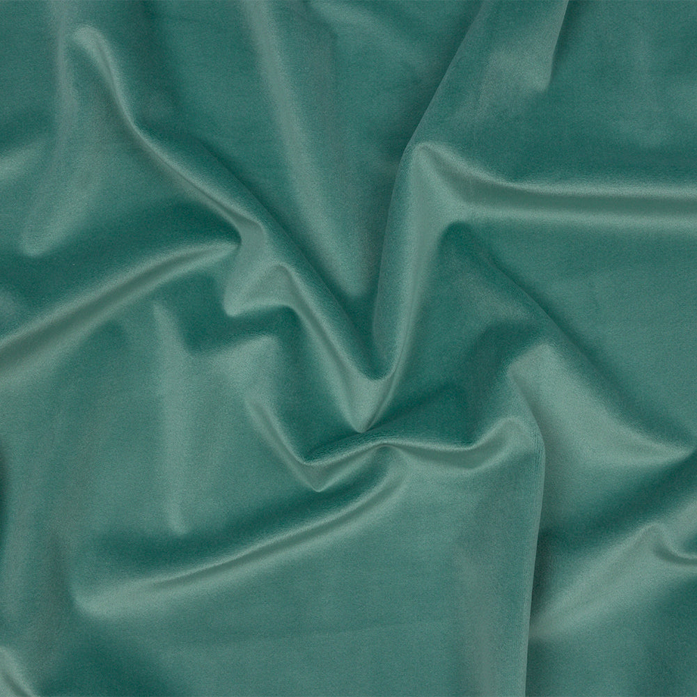 Lush Polyester Drapery Velvet - Verdigris - British Imported - Joann Fabrics