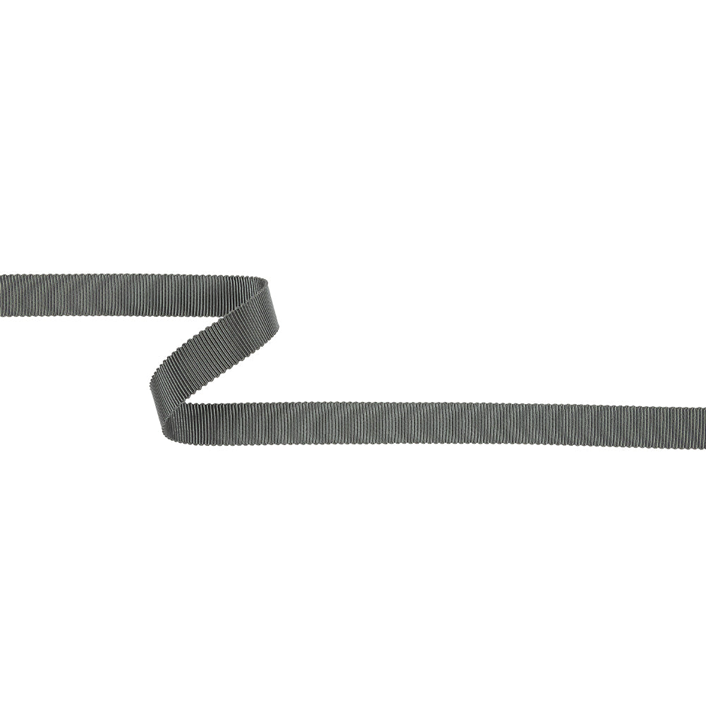 Forged Iron Recycled Polyester Petersham Grosgrain Ribbon - 12mm - Joann Fabrics
