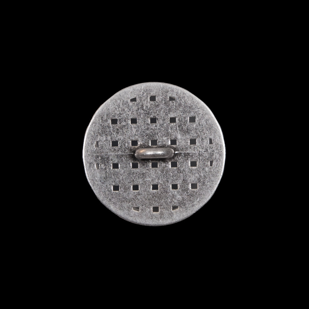 Italian Silver Metal Lattice Shank Back Button - 32L/20mm - Joann Fabrics