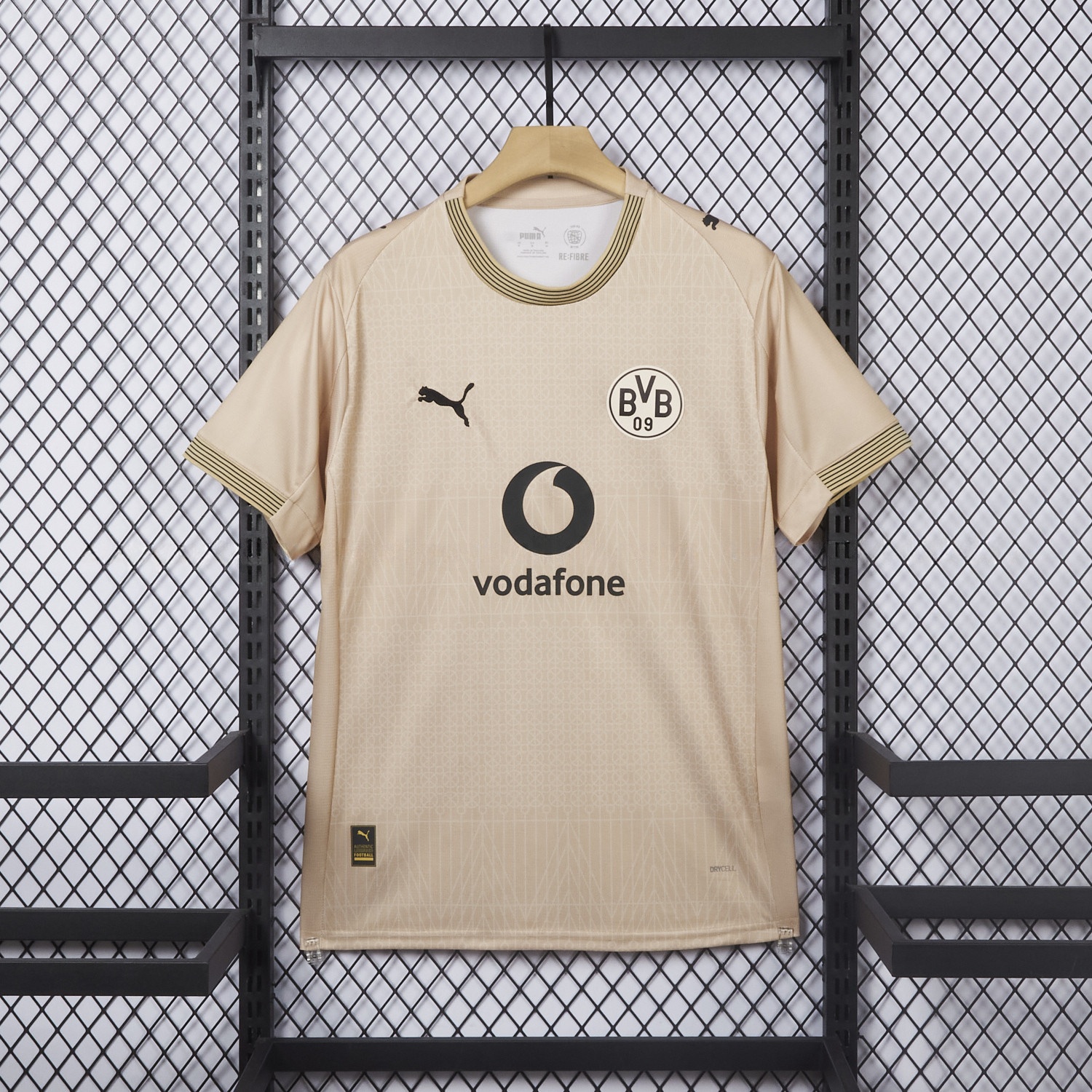 Dortmund 25-26 “100 JAHRE STADION ROTE ERDE” Beige Goalkeeper Special Jersey - Fans Version - UnitedFutballJersey