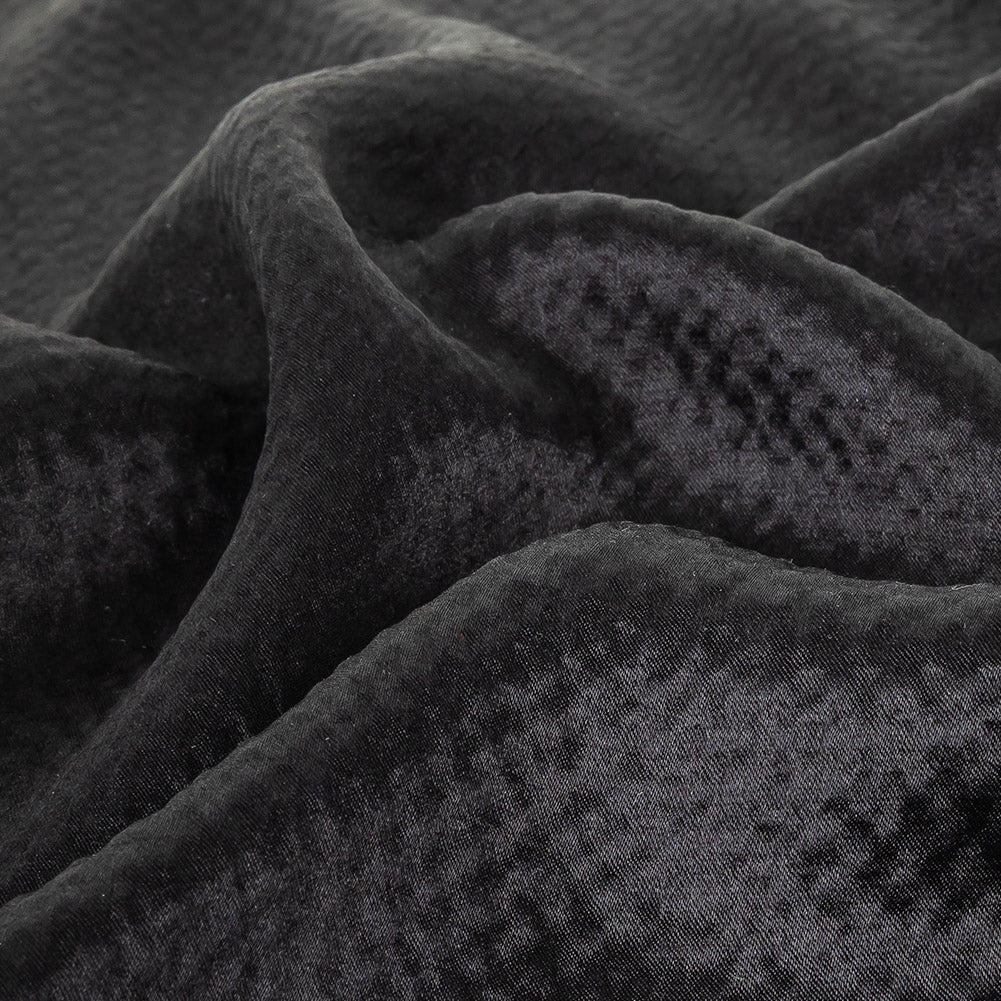 Black Striped Silk Seersucker - Joann Fabrics