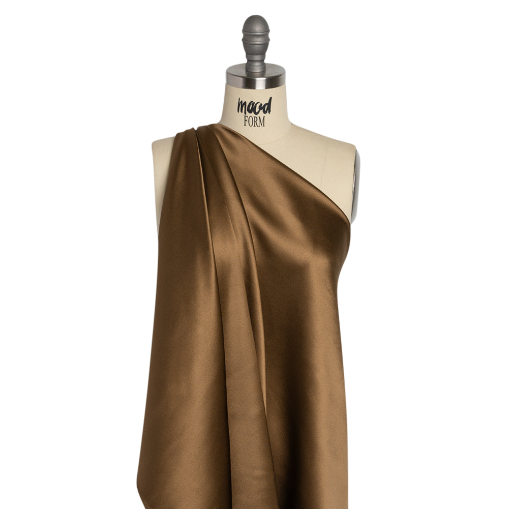 Silk Crepe Back Satin - Dark Olive - Premium Collection - Joann Fabrics