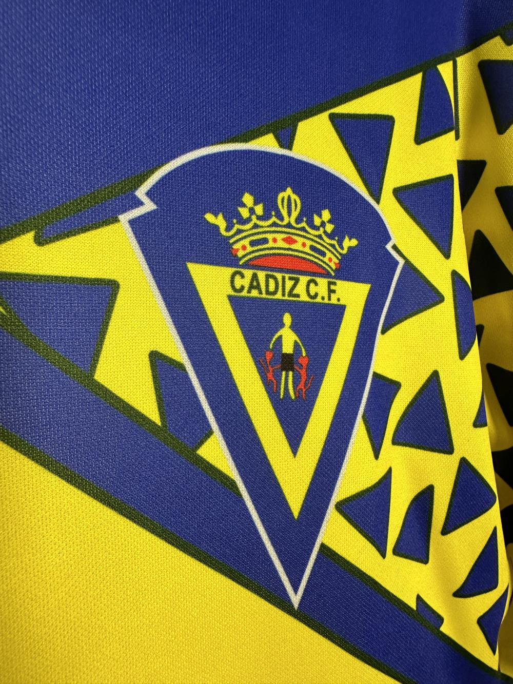 1991-1992 Retro Cádiz Home Football Shirt 1:1 Thai Quality