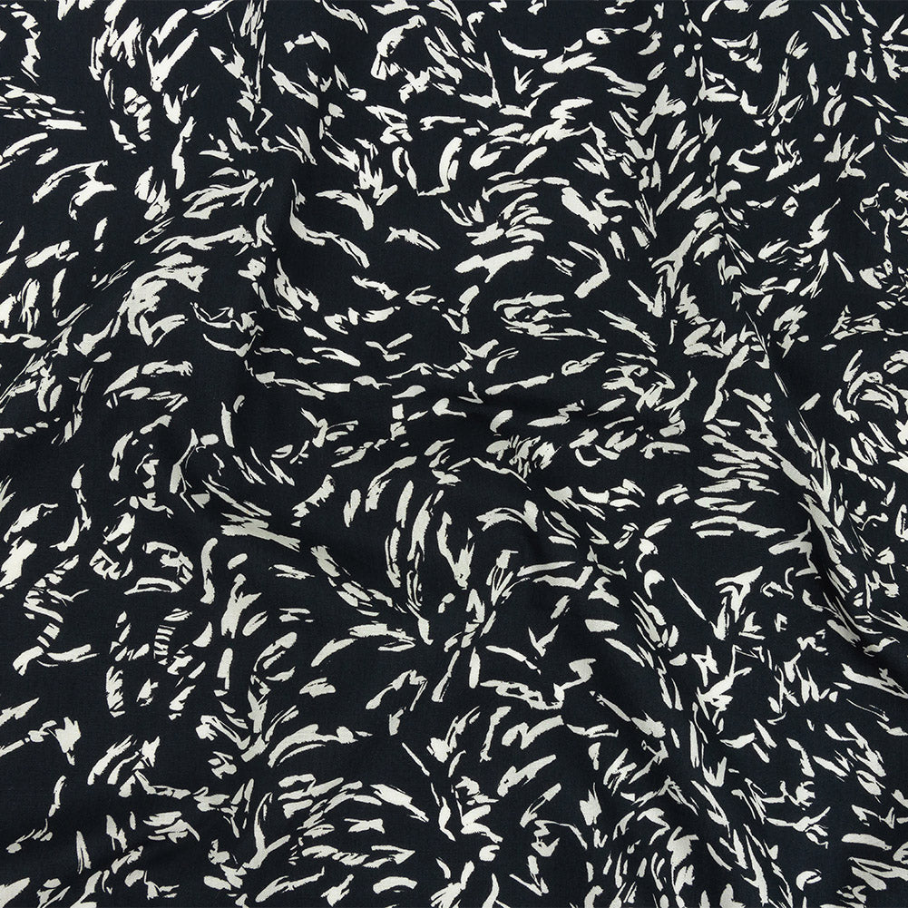 Mood Exclusive Black In Plain Sight Cotton Poplin - Joann Fabrics