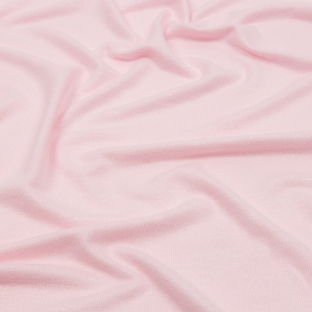 Light Pink Brushed Stretch Rayon and Polyester Sweater Knit - Joann Fabrics