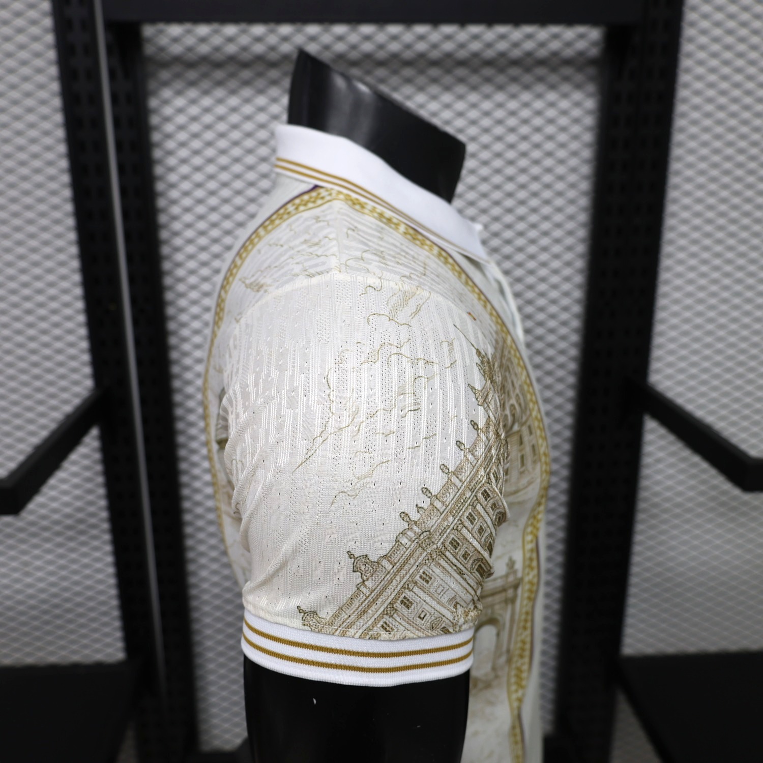 Real Madrid 26-27 White Gold Special Jersey - Player Version - UnitedFutballJersey