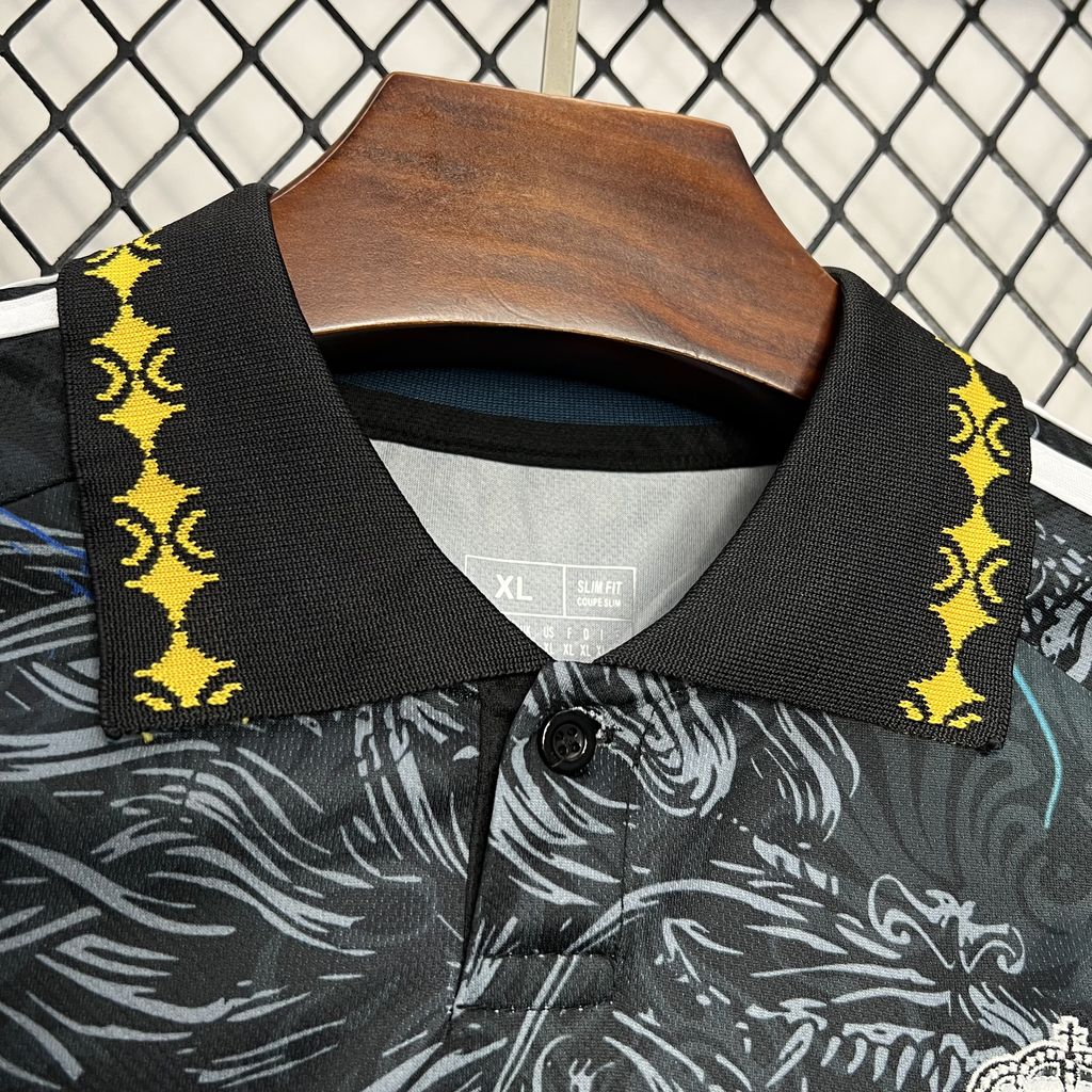 2024/2025 Real Madrid Black Dragon Jersey 1:1 Thai Quality