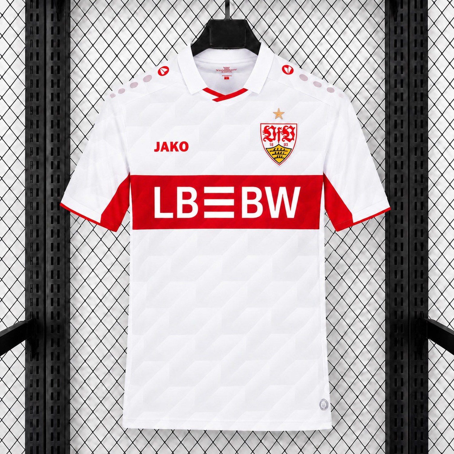 Stuttgart 26-27 Champions League Home Jersey - Fans Version - UnitedFutballJersey