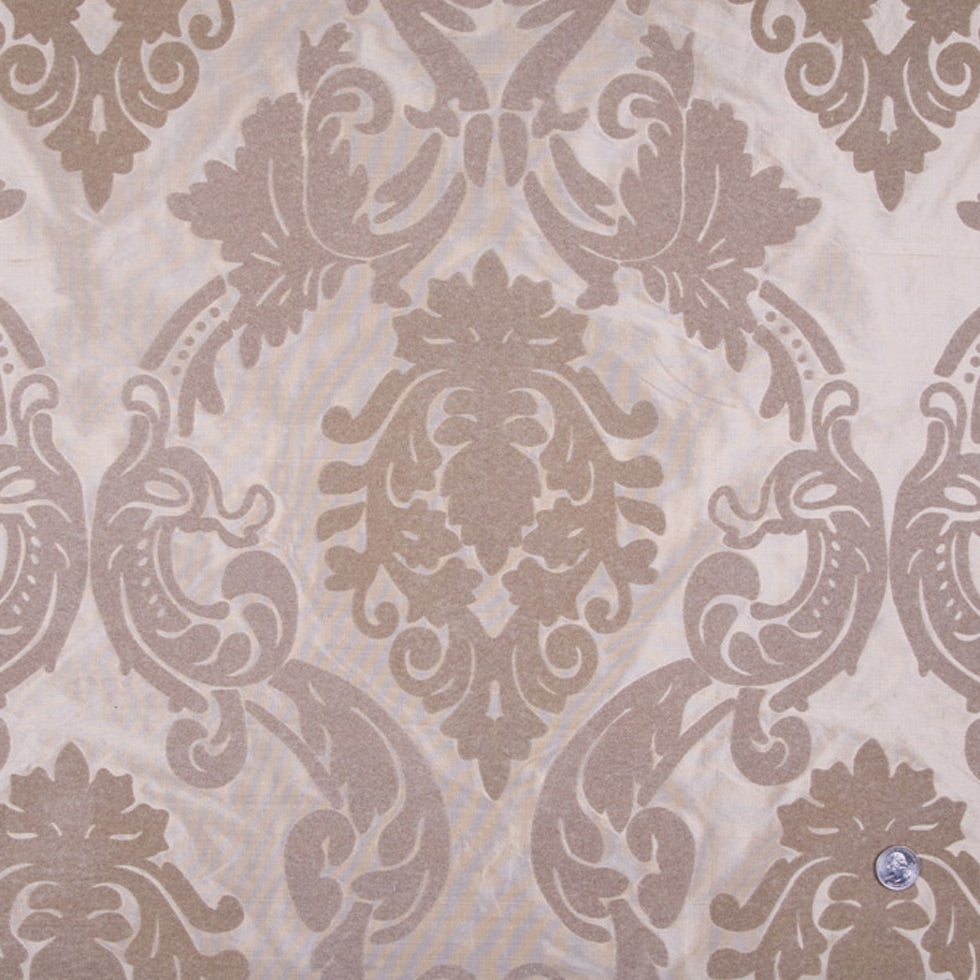 Victorian Gold Damask Shantung   /Dupioni - Joann Fabrics