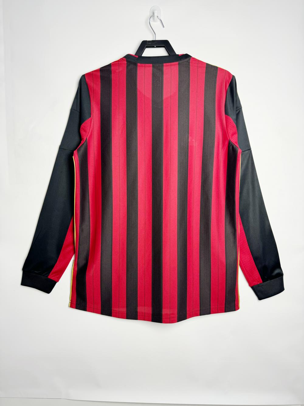 2013/2014 Retro Long Sleeve AC Milan Home Football Shirt 1:1 Thai Quality