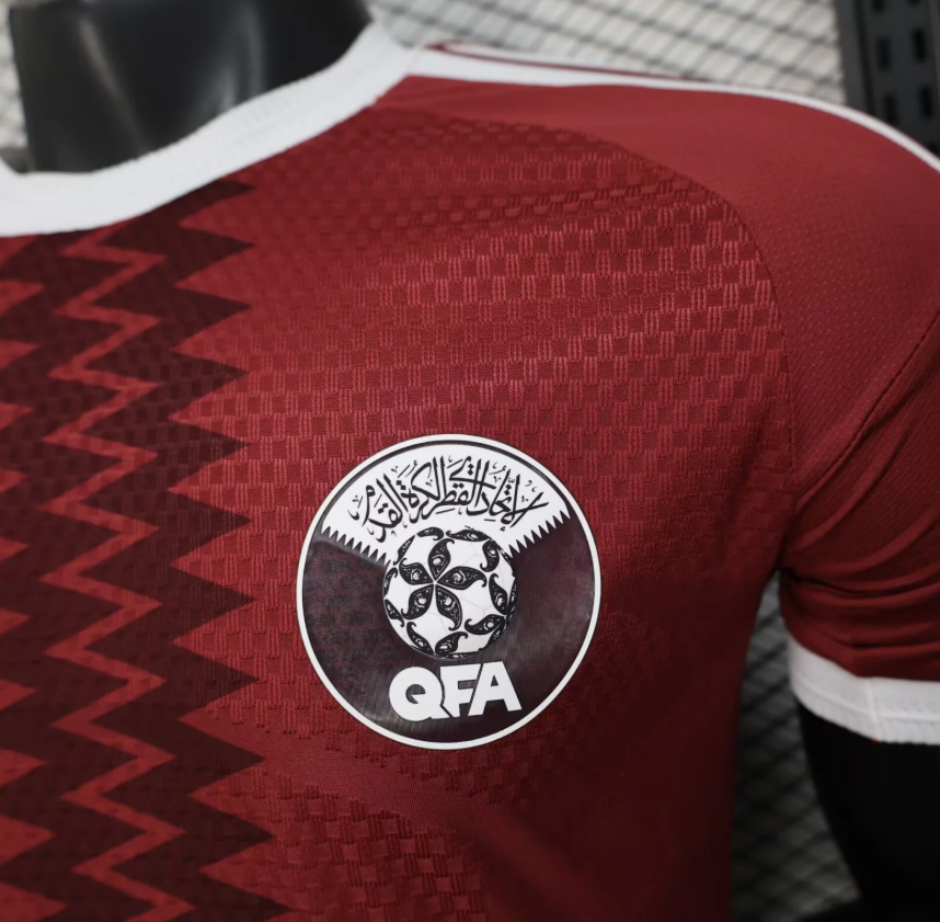 2026 Player Version Qatar National Team Home Football Shirt 1:1 Thai Quality