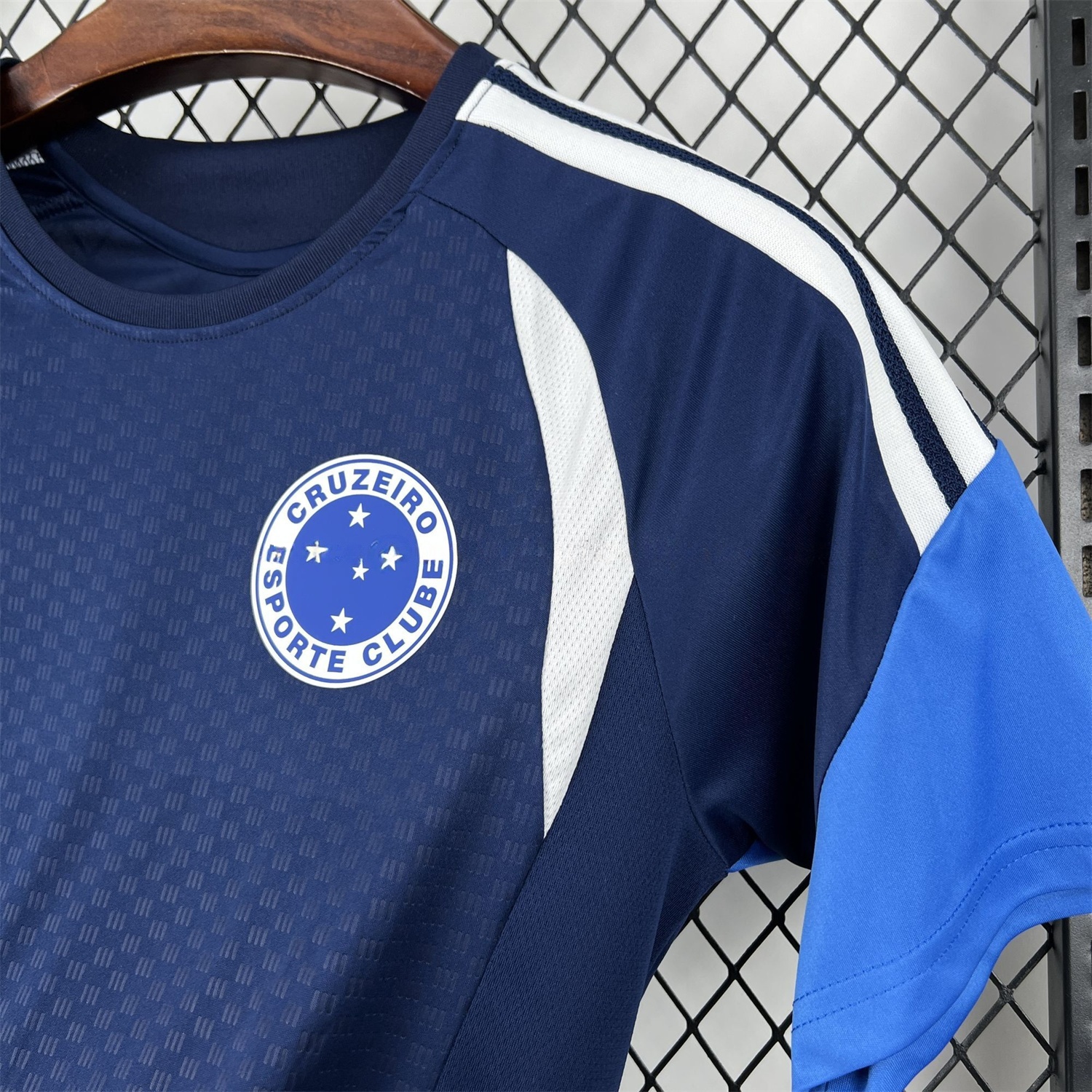 Cruzeiro 25-26 Pre-Match Dark Blue Jersey - Fans Version - UnitedFutballJersey