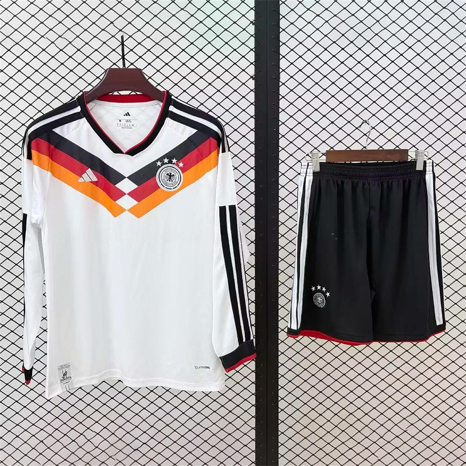 Germany 2026 Home Long Sleeves Kids Kit - Fans Version - UnitedFutballJersey