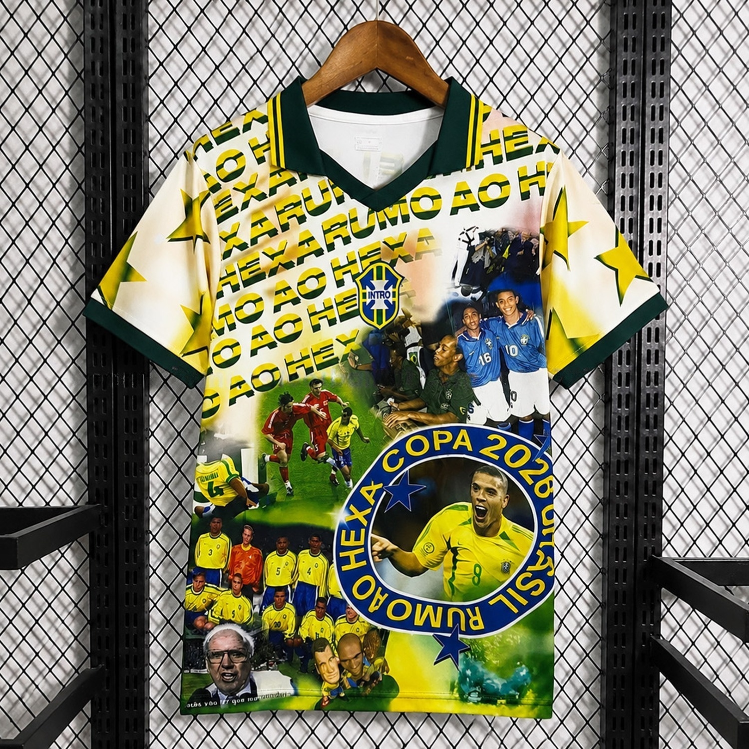Brazil 2026 Celebrate Pursuit Sixth Title Bootleg Special Jersey - Fans Version - UnitedFutballJersey
