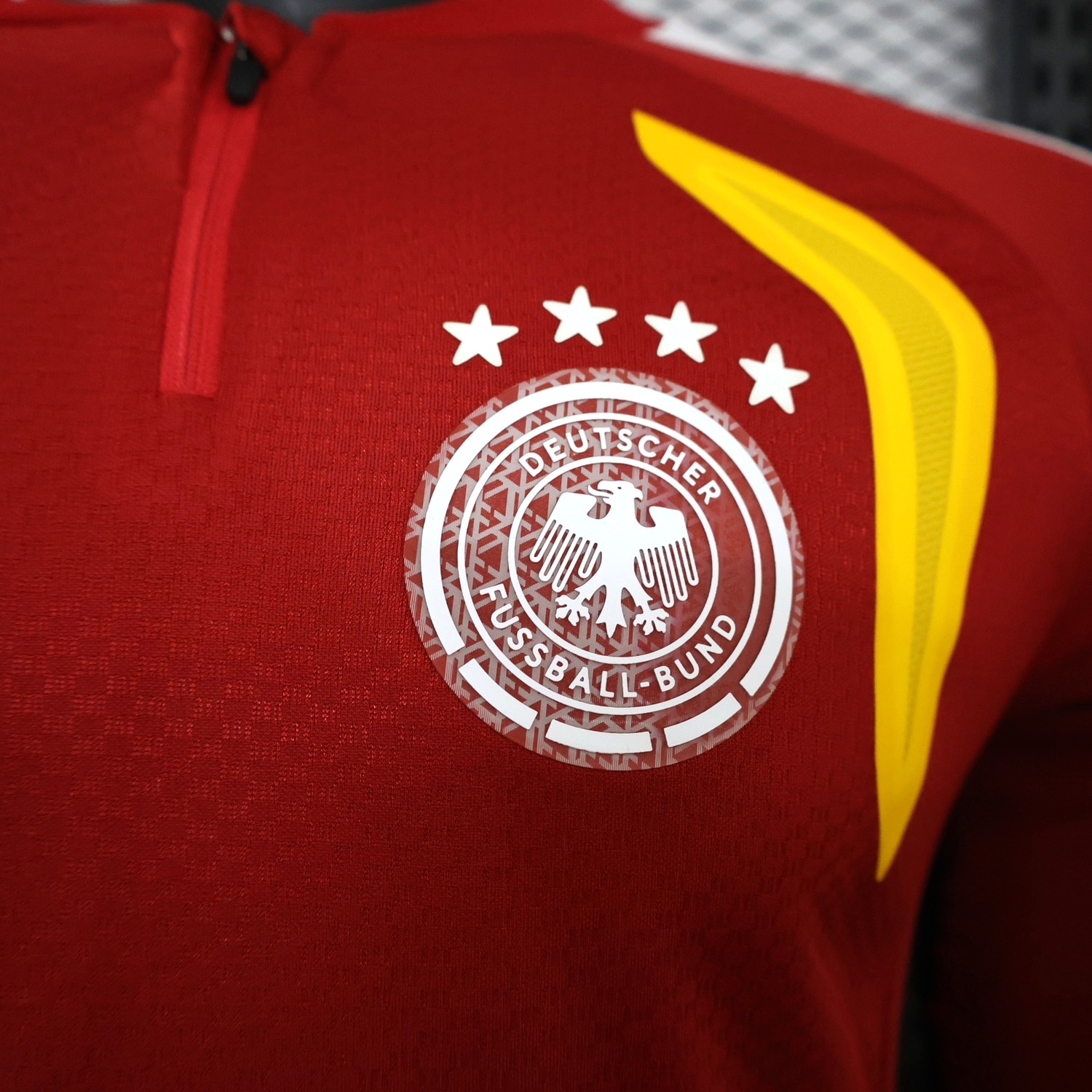 Germany 2026 Red Long Sleeves Training Jersey - Player Version - UnitedFutballJersey