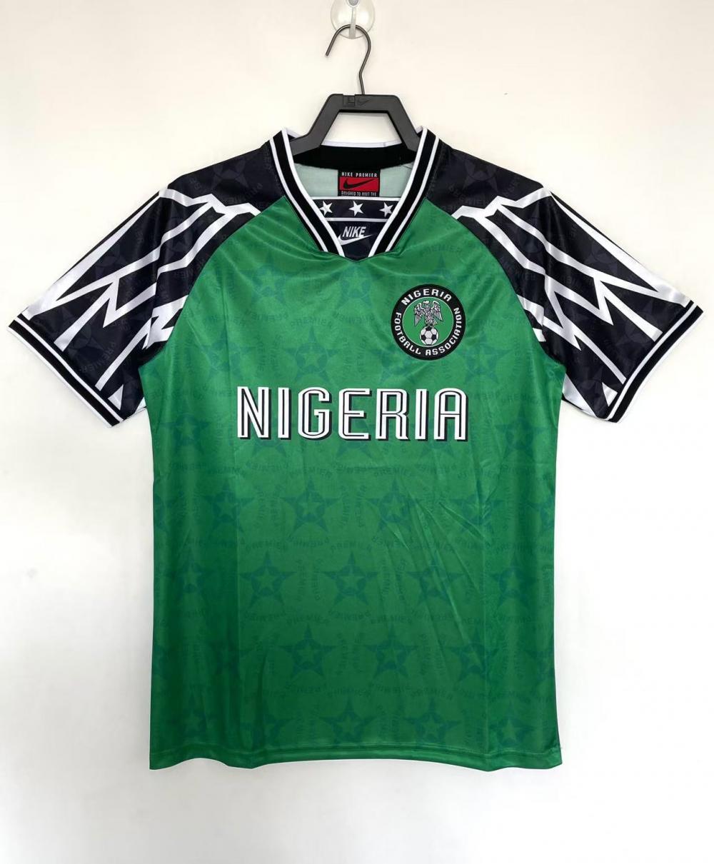 1994-1995 Retro Nigeria National Team Home Football Shirt 1:1 Thai Quality