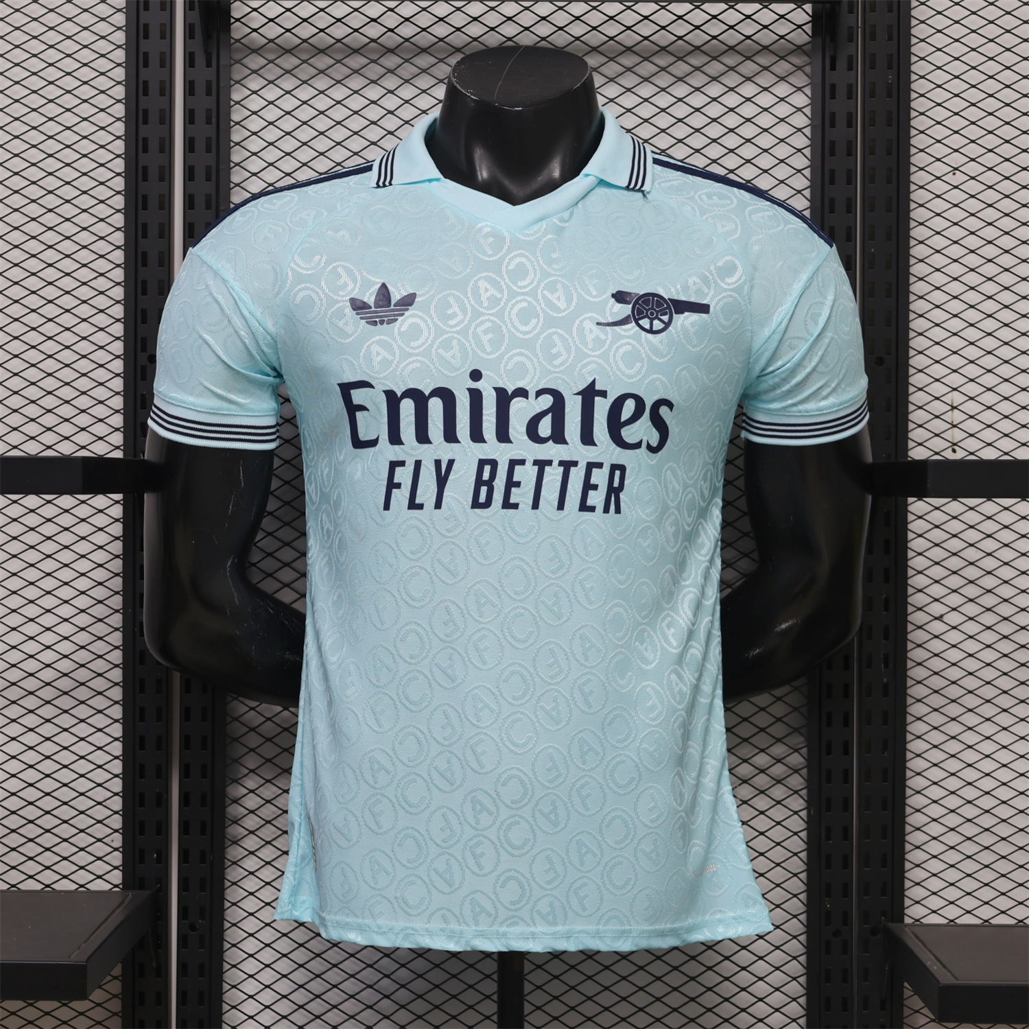 Arsenal 26-27 Originals Trefoil Solid Blue Special Jersey - Player Version - UnitedFutballJersey