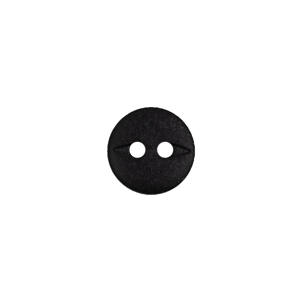 Matte Jet Set 2-Hole Low Convex Plastic Button - 18L/11.5mm - Joann Fabrics