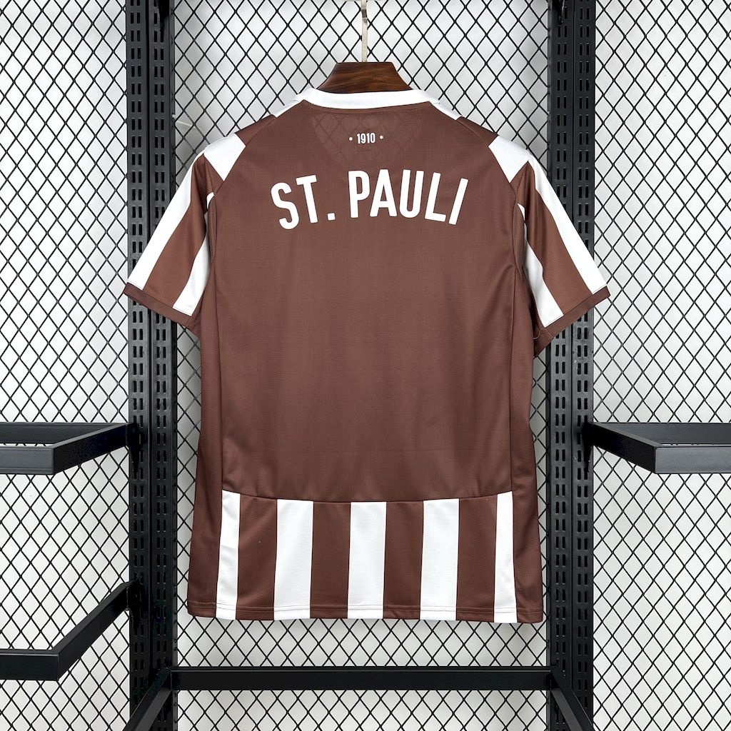 2025/2026 St Pauli Home Football Jersey 1:1 Thai Quality