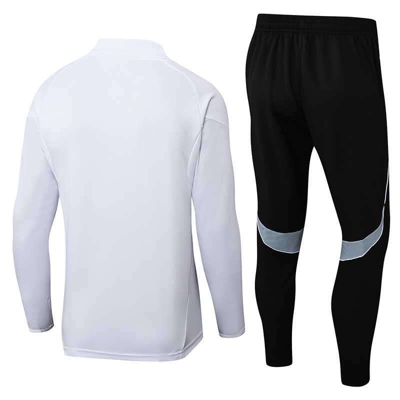 2025/2026 Inter Miami Half-Pull Training Suit White Football Shirt 1:1 Thai Quality Set