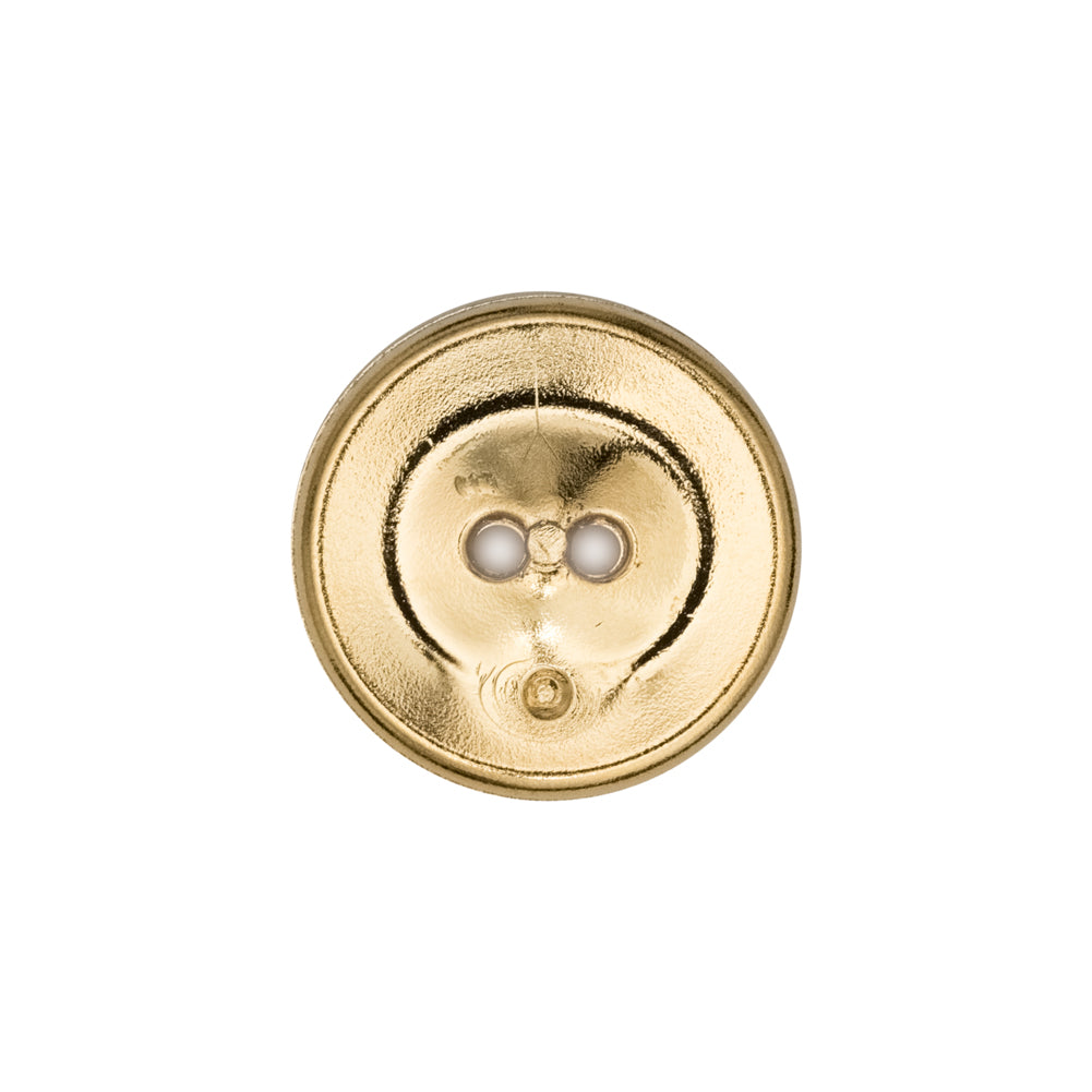 Italian Gold and Red 2-Hole Crest Button - 32L/20mm - Joann Fabrics