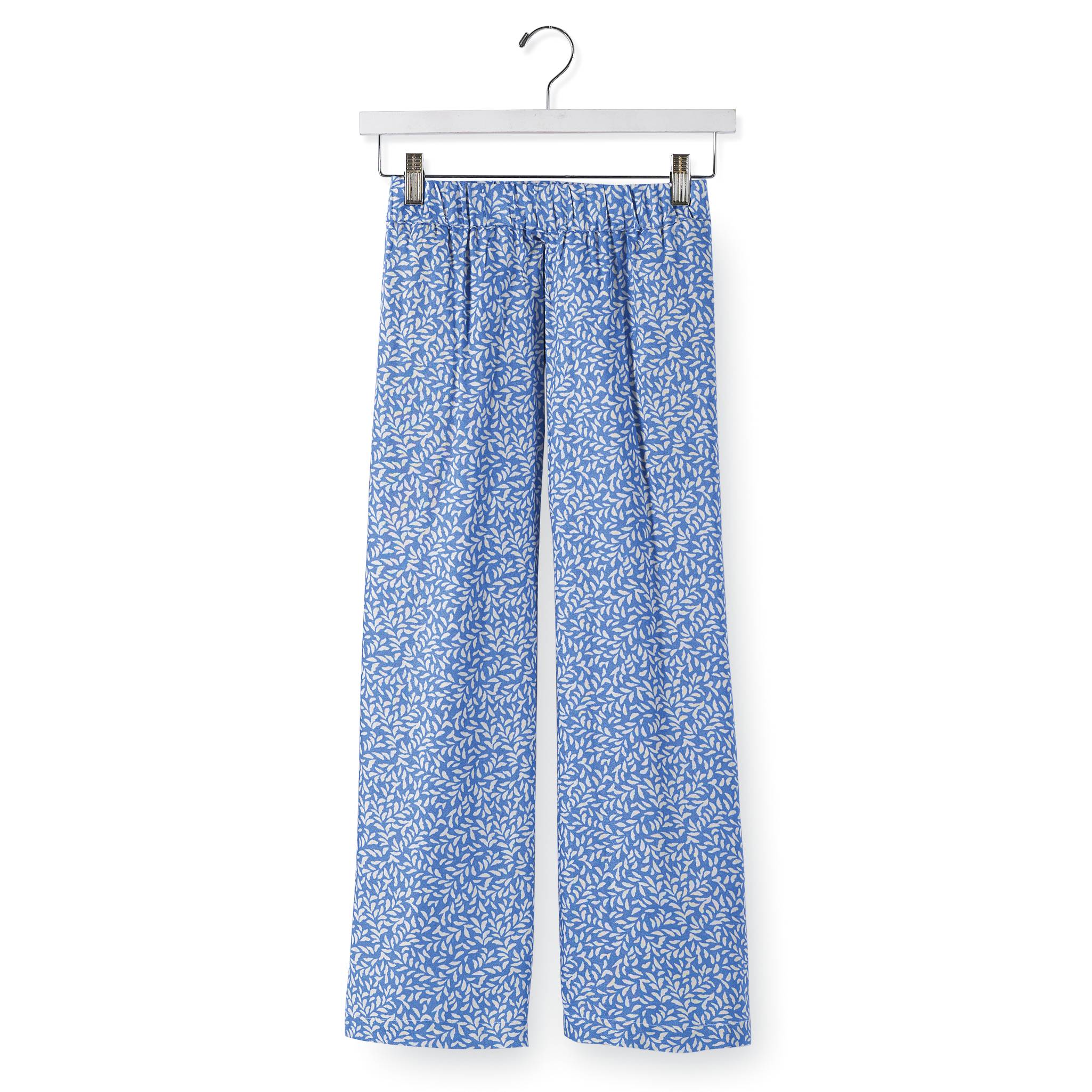 Petal-Print Crepe Capris - Northstyle Catalog