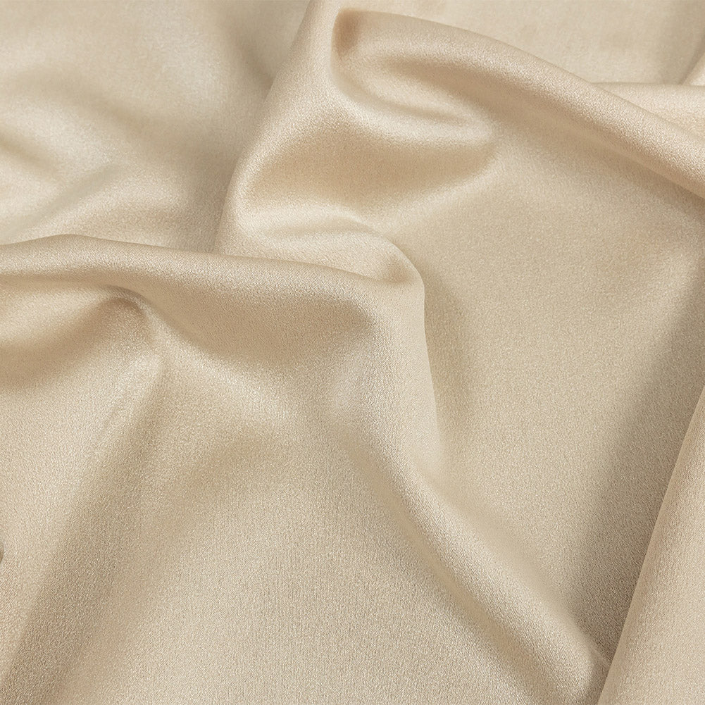 Lux Polyester Crepe Back Satin - Light Beige - Isla Collection - Joann Fabrics
