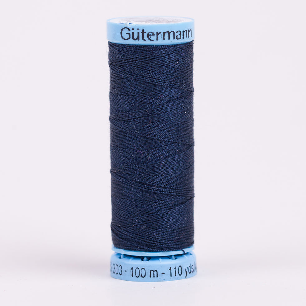Gutermann Silk Thread 100m - 339 Dark Midnight - Joann Fabrics