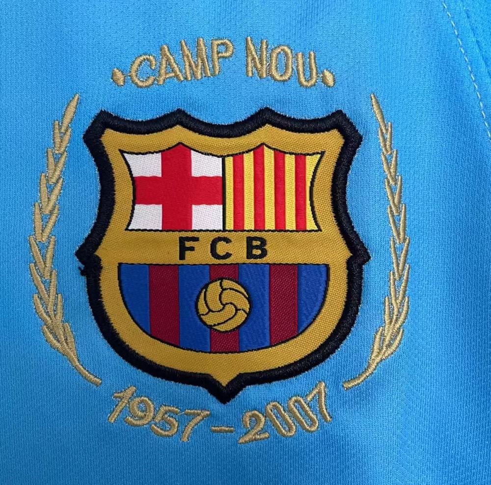 2007/2008 Retro Barcelona Away Football Shirt 1:1 Thai Quality