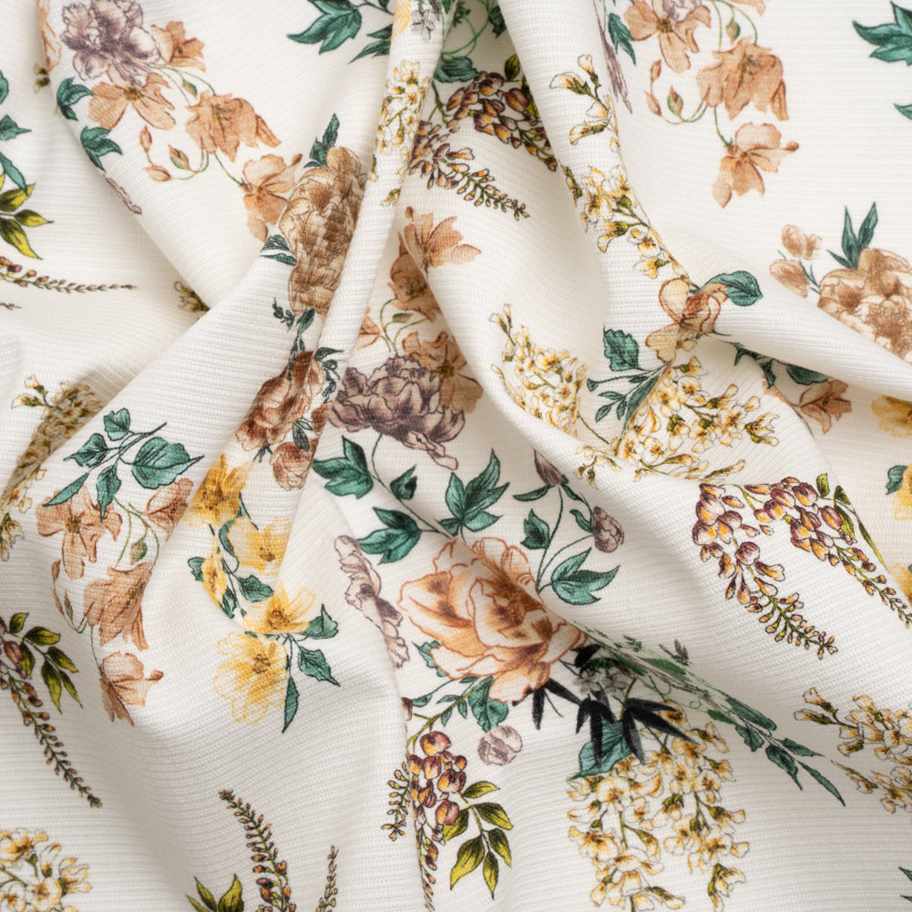 Mood Exclusive Bouquet Believer Stretch Cotton Ottoman - Joann Fabrics