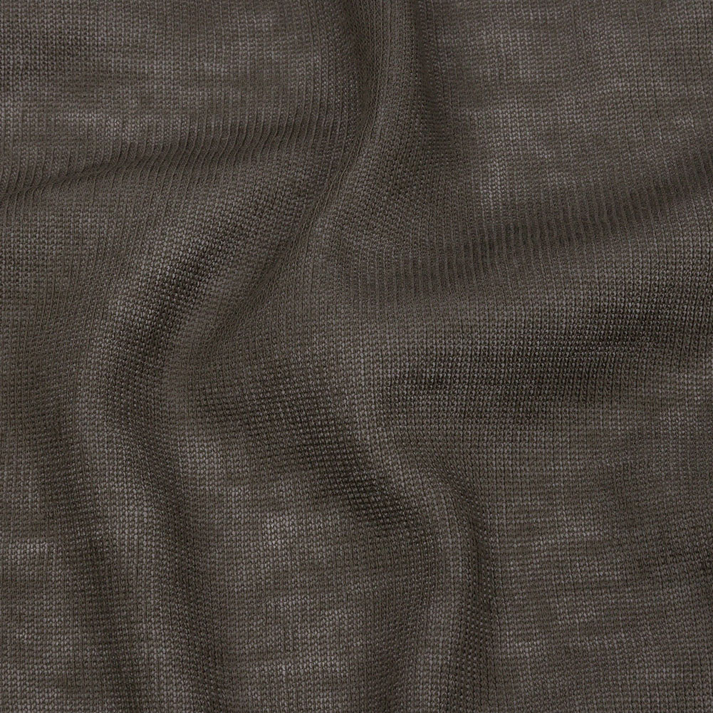 Famous Designer Gray Lightweight Cotton Interlock Knit - Joann Fabrics