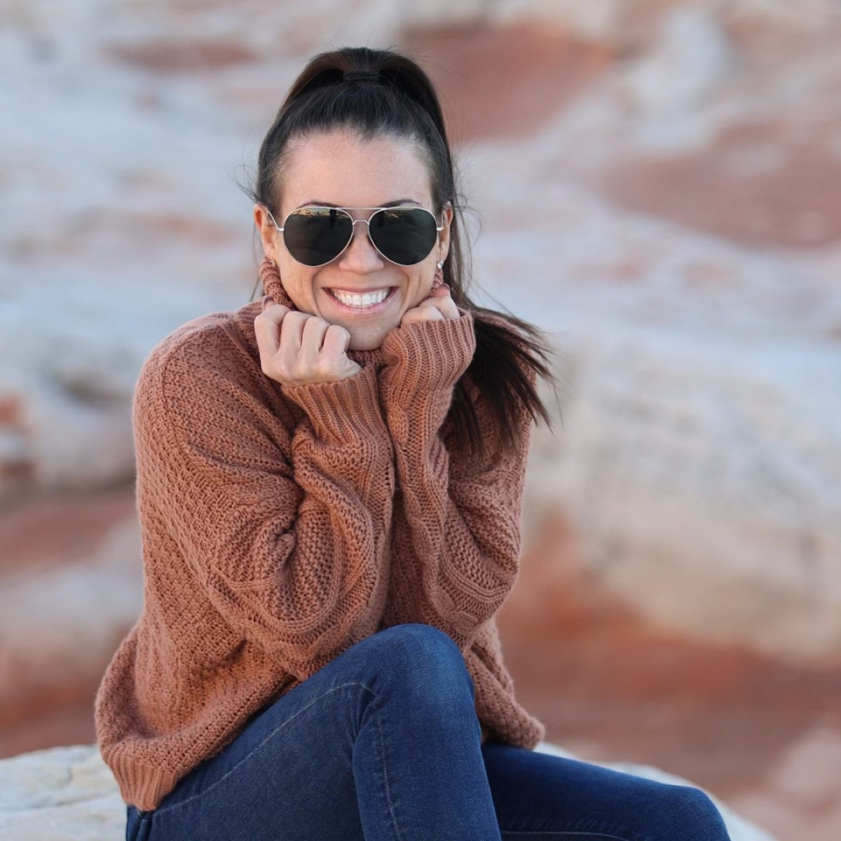 Tangle Free Aviator – Blackout Polarized