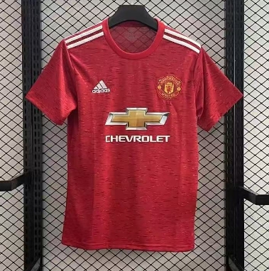 2020/2021 Retro Manchester United Home Football Shirt 1:1 Thai Quality