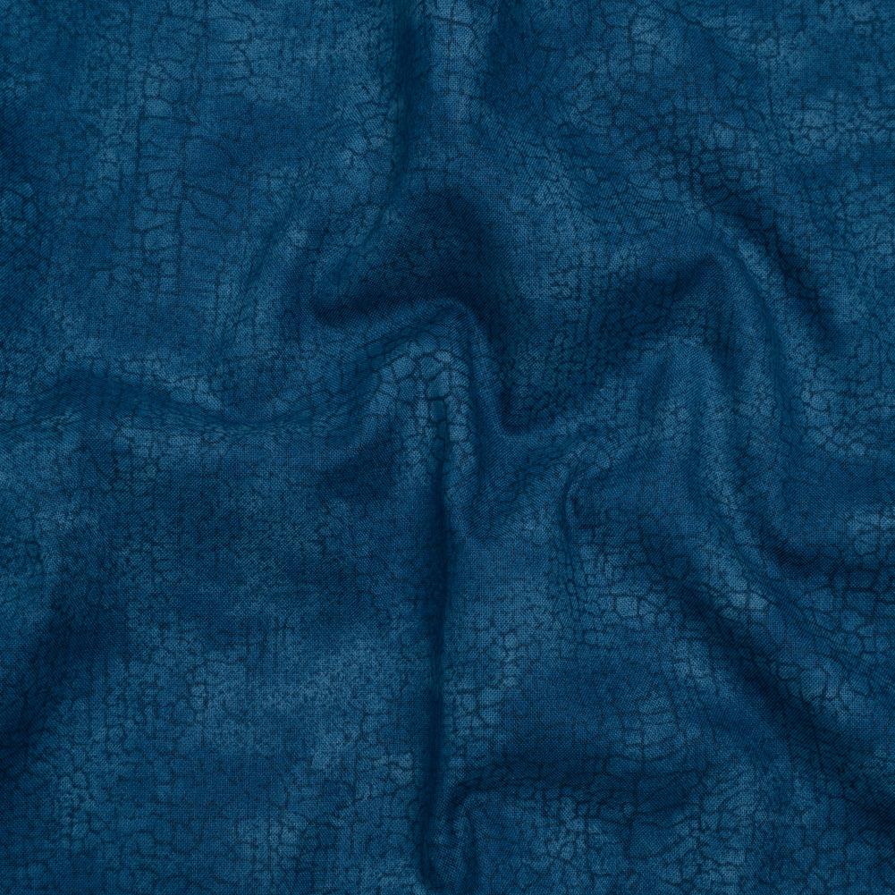 Quilting Cotton by Northcott - Blue Bayou Textural Abstract - Crackle Collection - Joann Fabrics