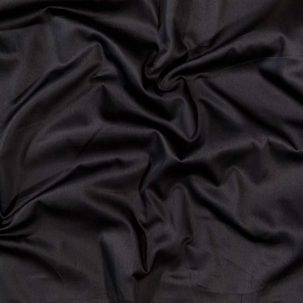 Mercerized Organic Egyptian Cotton Shirting - Black - Ravello Collection - Joann Fabrics