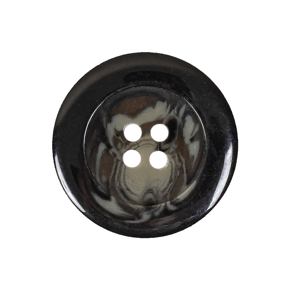 Black, Stone Gray and Beige Translucent Swirls 4-Hole Plastic Button - 40L/25.5mm - Joann Fabrics