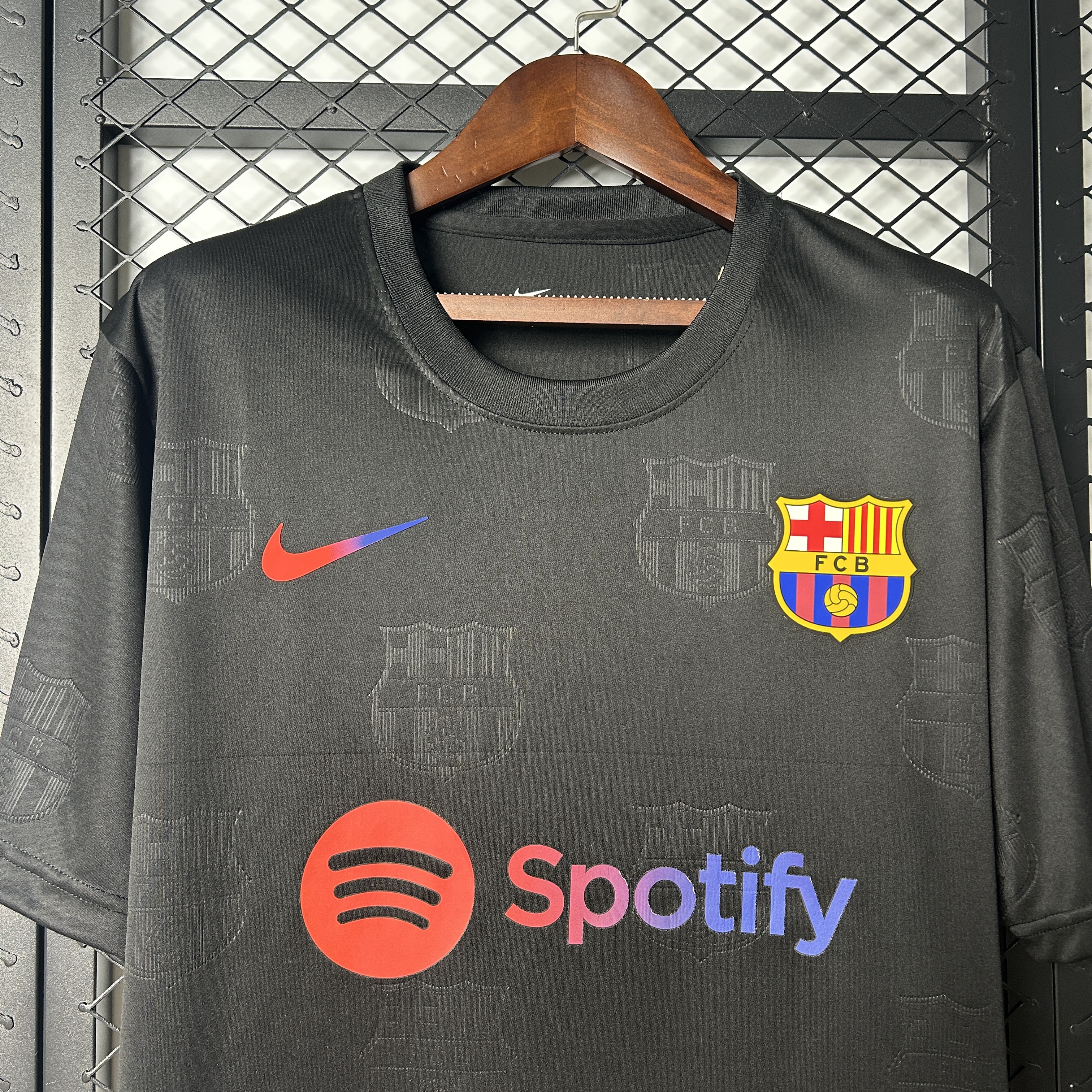 2025/2026 Barcelona Black Team Chapter Special Edition Football Jersey 1:1 Thai Quality