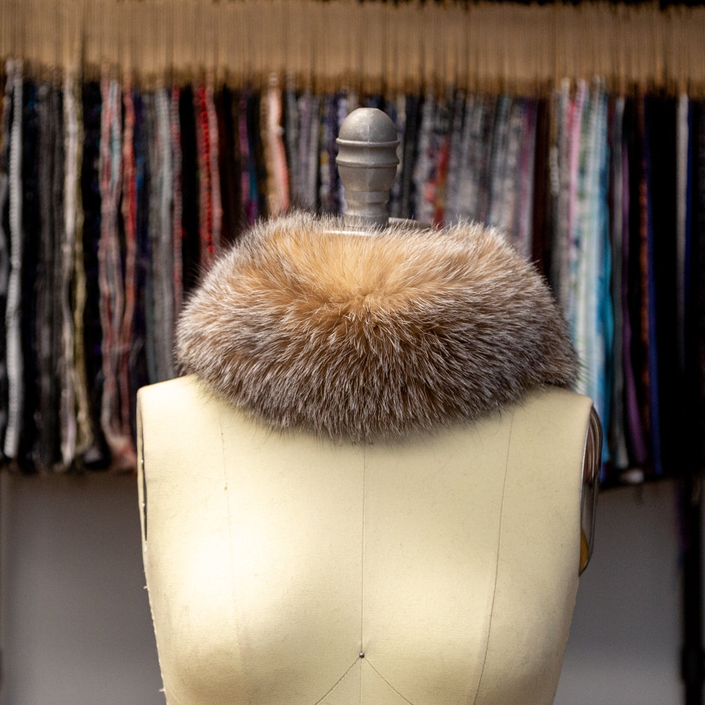 Crystal Fox Fur Headband or Scarf with VELCRO&reg; Closure - Joann Fabrics