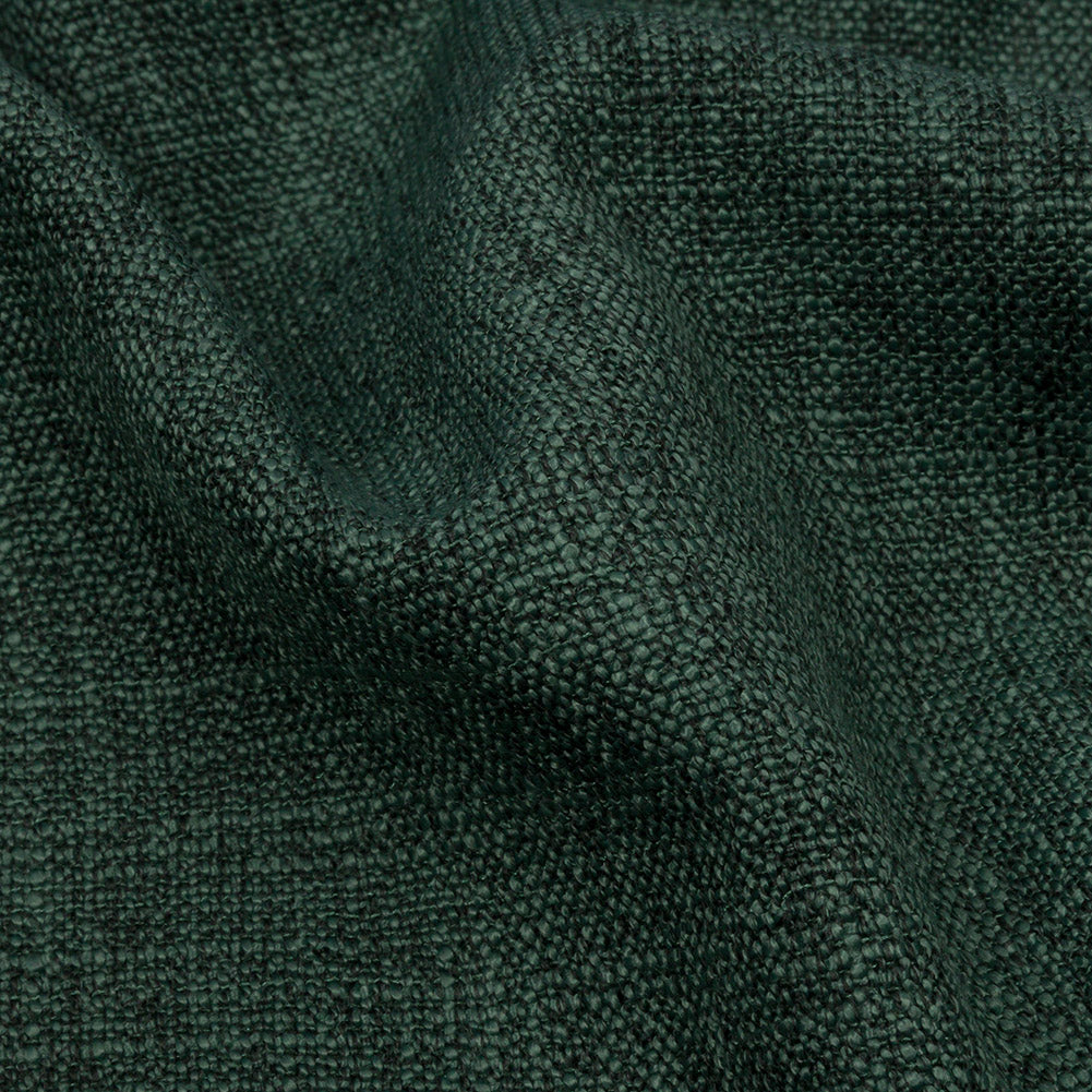 Soft Textured Recycled Polyester Drapery Woven - Emerald - British Imported - Joann Fabrics