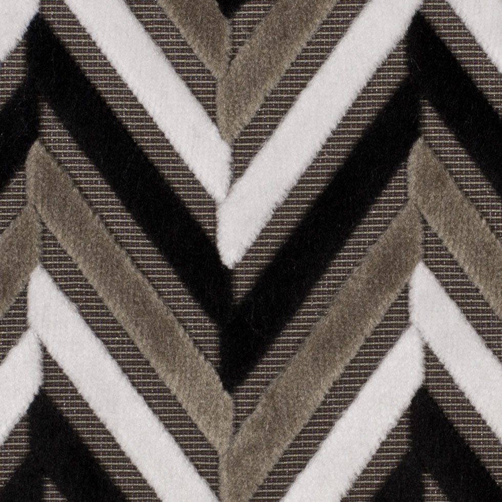 Black Geometric Velvet - Joann Fabrics