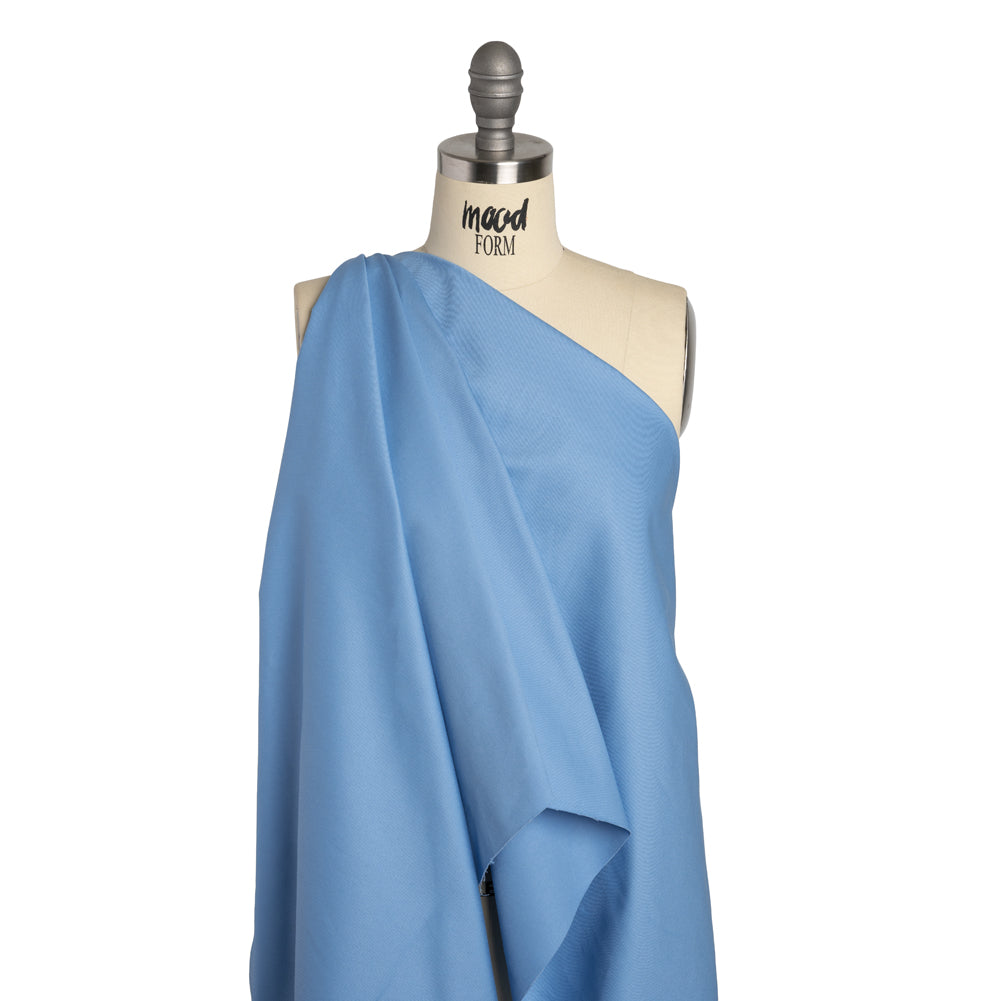Organic Cotton Twill - Ice Blue and White - Stratton Collection - Joann Fabrics