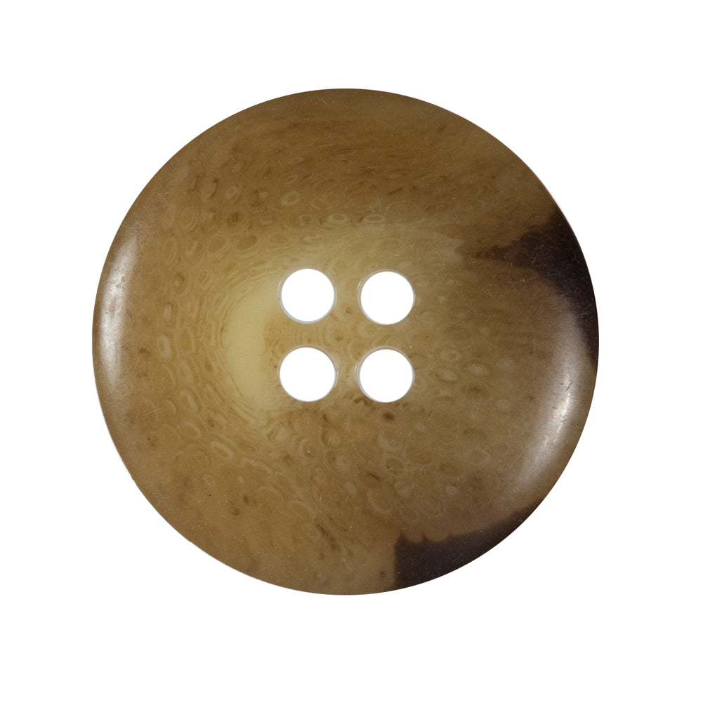 Beige and Brown Horn Button - 44L/28mm - Joann Fabrics