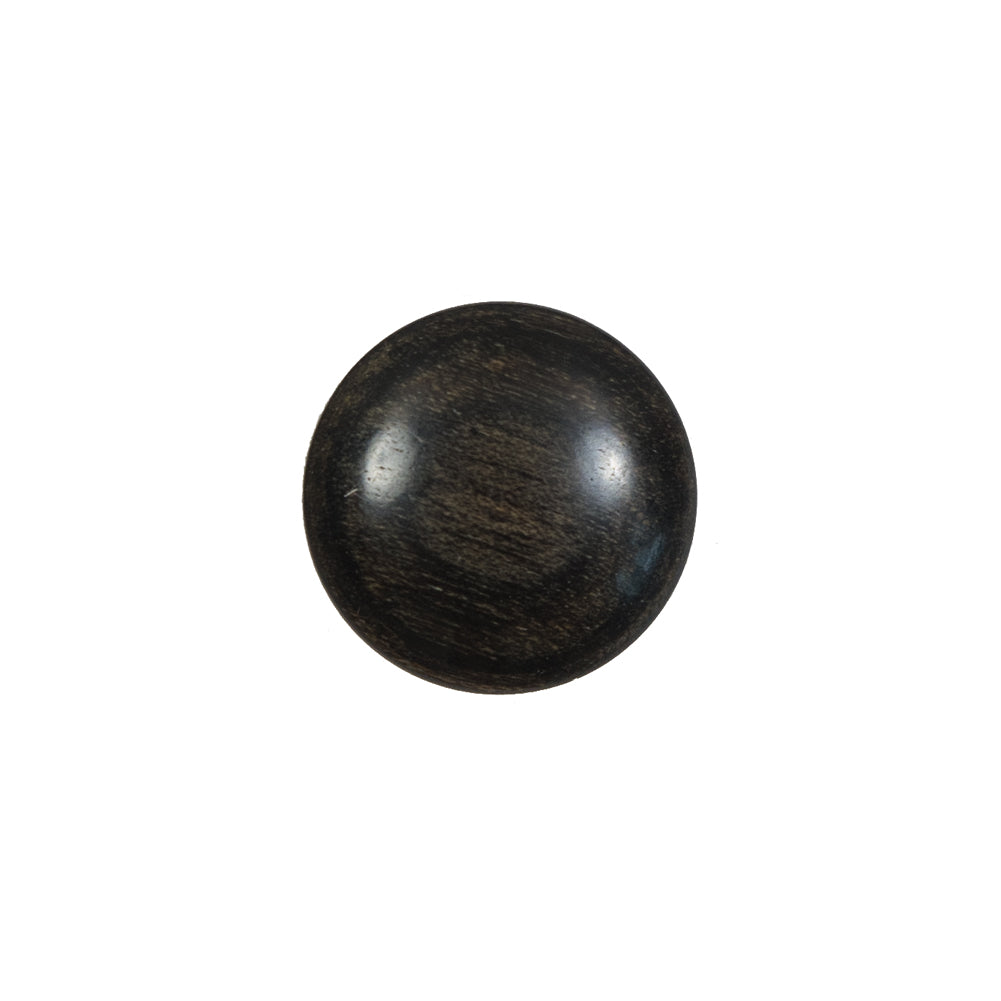 Wood-Like Plastic Button with a Metal Shank Back - 24L/15mm - Joann Fabrics
