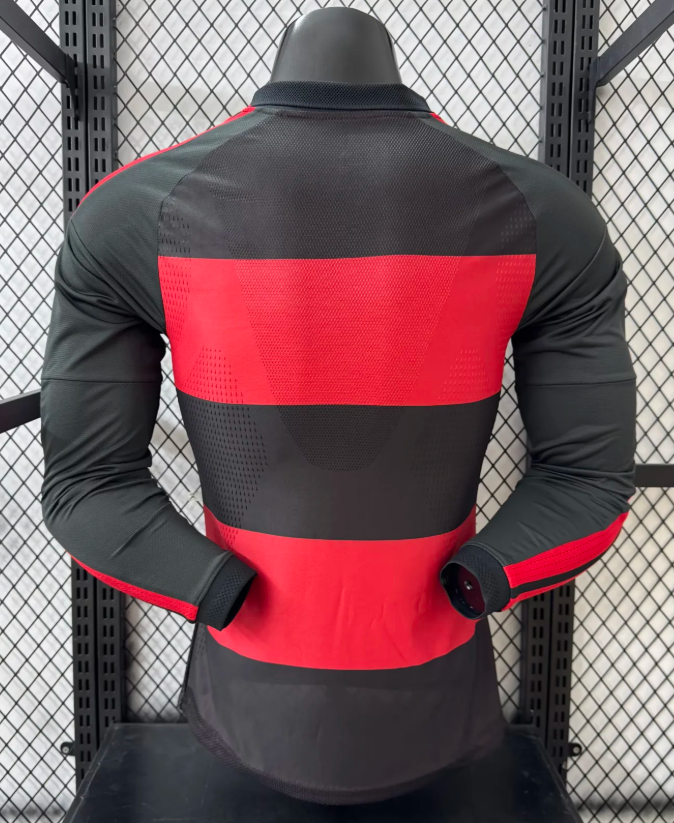 2026/2027 Long Sleeve Player Version Flamengo Home Jersey 1:1 Thai Quality