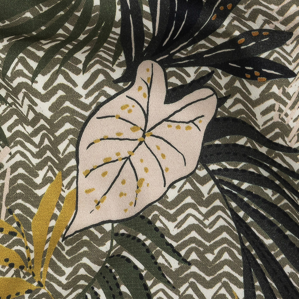 Mood Exclusive Fronds Askew Stretch Cotton Sateen - Joann Fabrics