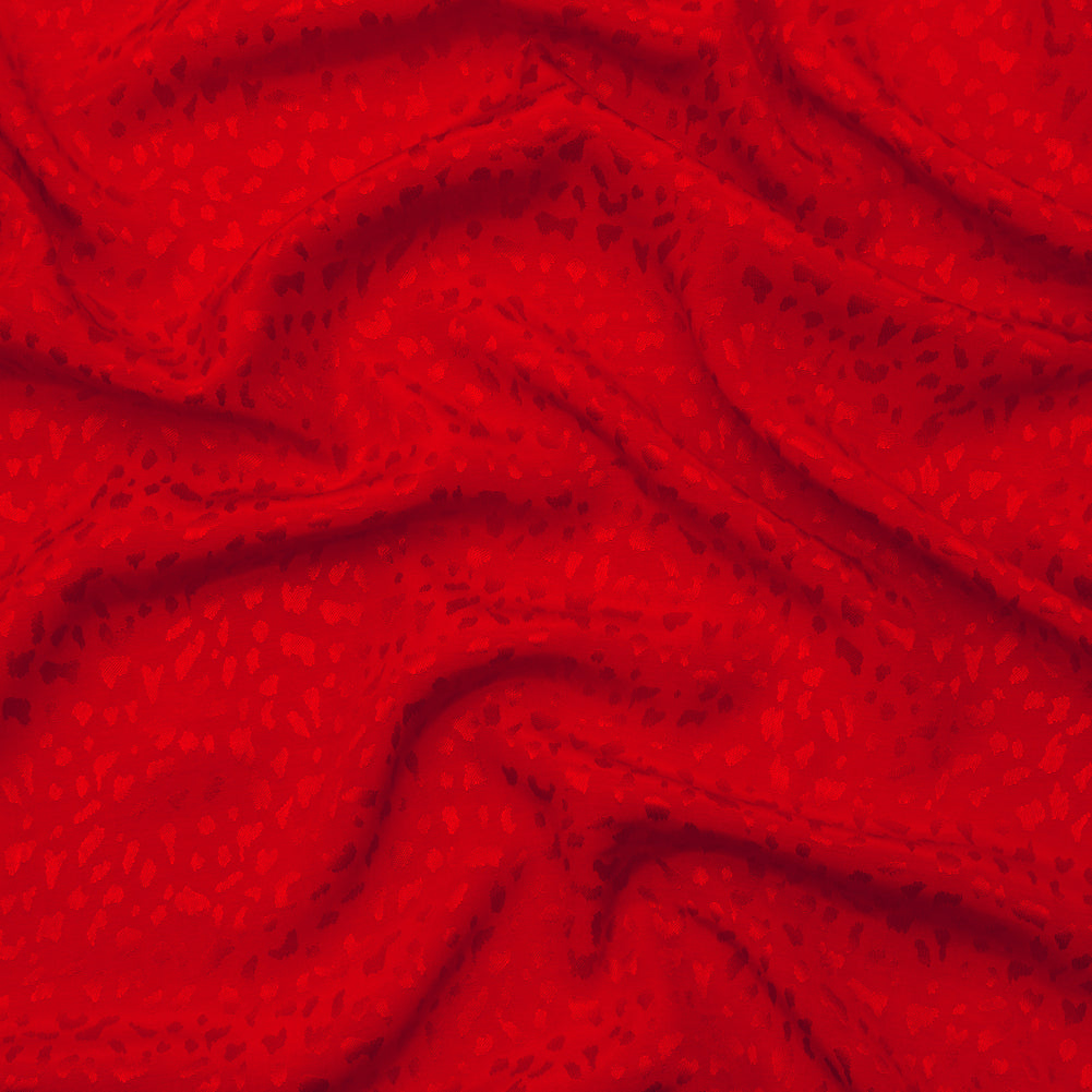 Mood Exclusive Garnet Spots Cheetah Jacquard - Joann Fabrics