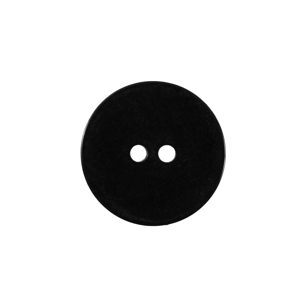 Black Flat Plastic Button - 32L/20mm - Joann Fabrics