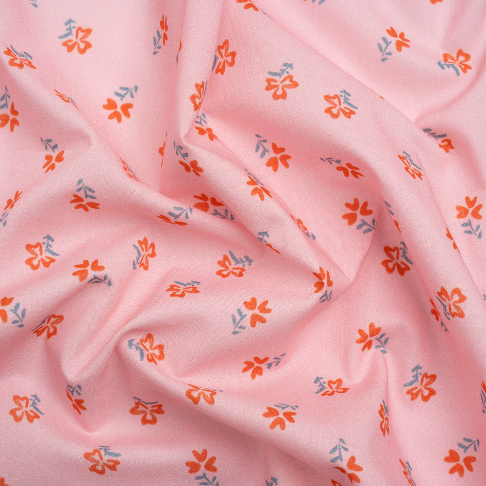 Cotton Voile Print - Pink and White Floral Ditsy - Mood Exclusive Sudden Sweetness - Joann Fabrics