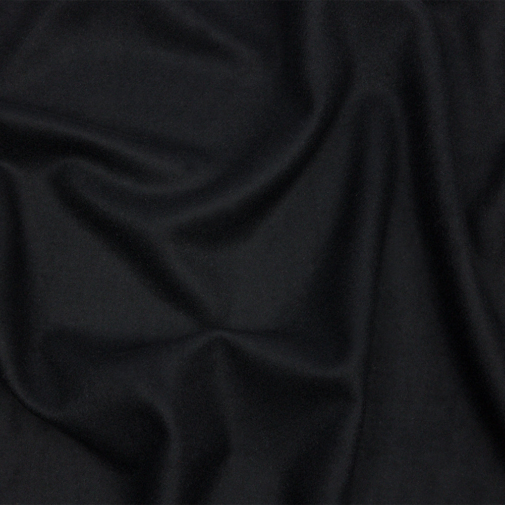 Black Brushed Wool and Cashmere Twill - Joann Fabrics